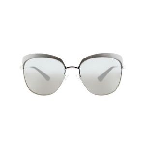 Prada Women Chrome Silver Sabbiato Sunglasses